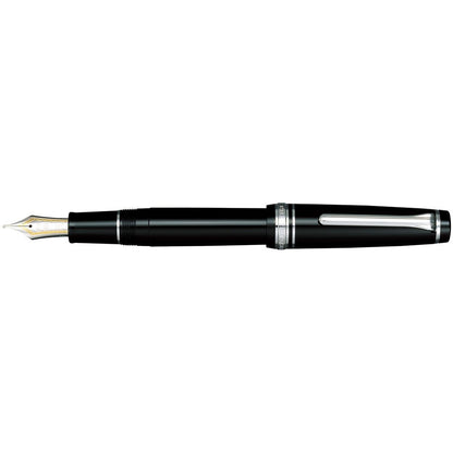SAILOR - Professional Gear Silver Fountain Pen Black Z 11-2037-720