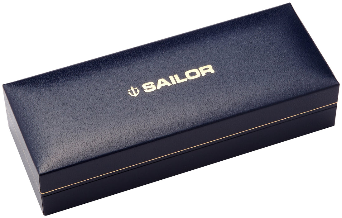 Sailor Fountain Pen Professional Gear Slim Silver White Fine Point - Model 11-1222-210