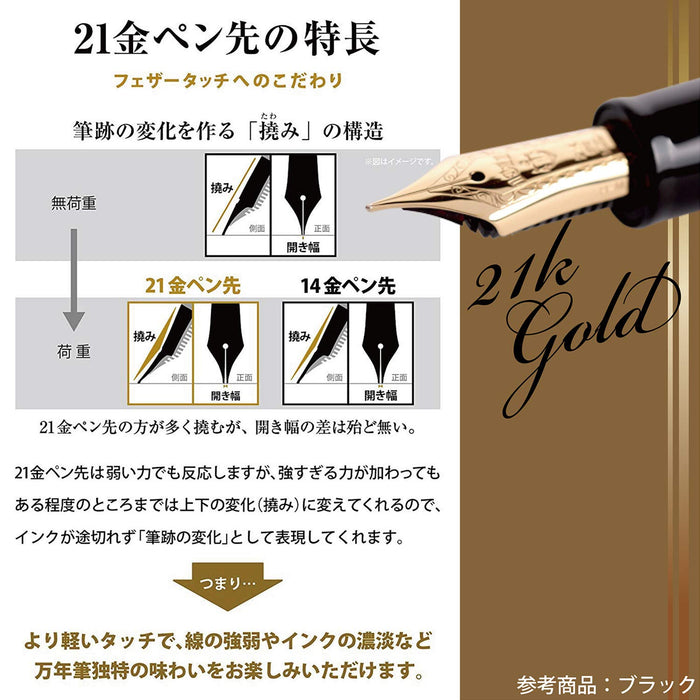Sailor Fountain Pen Profit 21 Fine Point Marun 11-2021-232