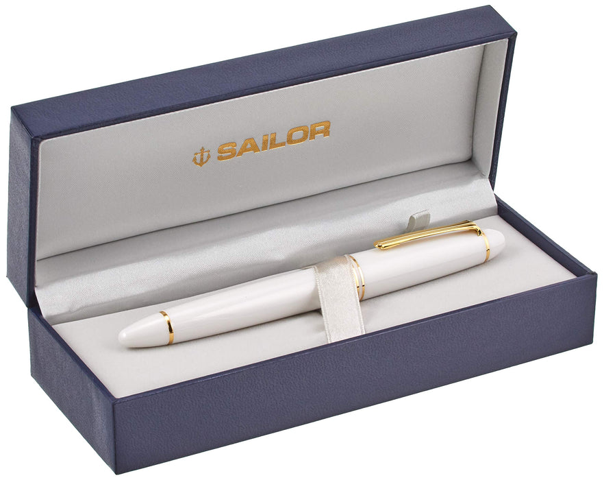 Sailor Profit 21 Fountain Pen White Bold Model 11-2021-610