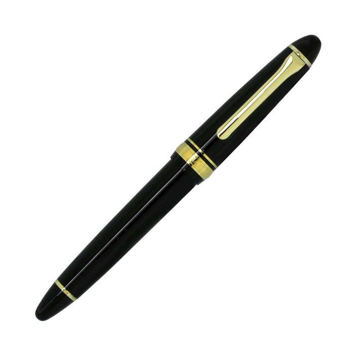 Sailor Fountain Pen Profit Casual Black with Gold Trim Extra Fine 11-0570-120