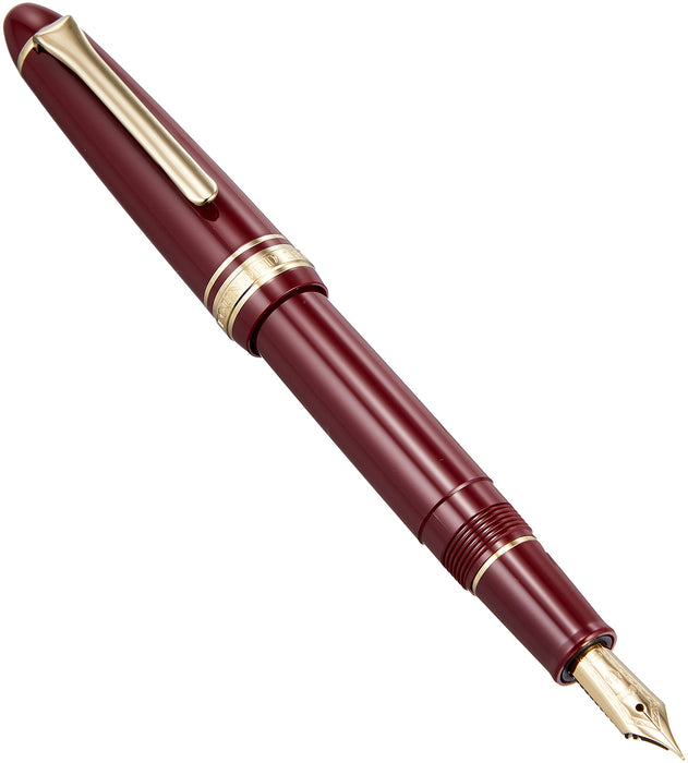 Sailor 鋼筆 Profit 休閒款，搭配金色鑲邊和超細紅色墨水 11-0570-130