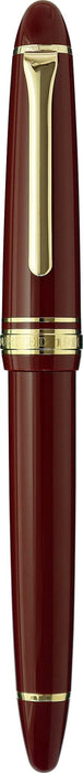 Sailor Fountain Pen Profit Casual Red with Gold Trim Fine Point 11-0570-230