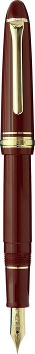 Sailor Fountain Pen Profit Casual Gold Trim Red Medium Fine Model 11-0570-330