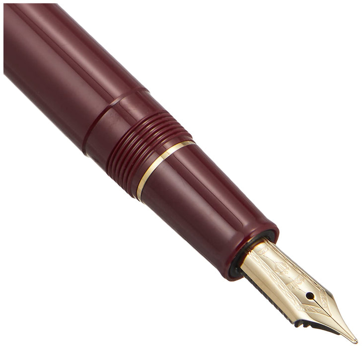 Sailor Fountain Pen Profit Casual with Gold Trim Red Medium Point 11-0570-430