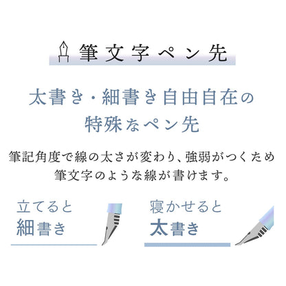 Sailor Fountain Pen Profit Junior +10 Shimmering Byakuya 10-0420-703 Brush Characters