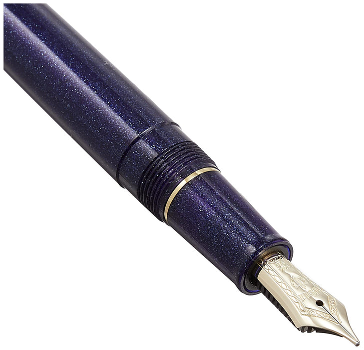 Sailor Fountain Pen Profit Light Gold Trim Bold Shining Blue Model 11-1038-640