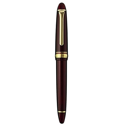 Sailor Fountain Pen Profit Shining Red with Light Gold Trim Bold 11-1038-630