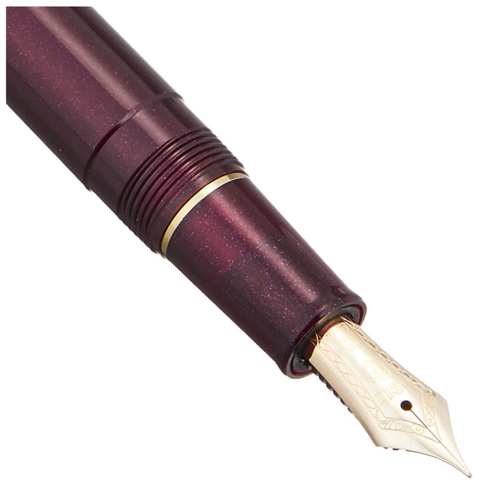 Sailor 鋼筆 Profit 帶有細尖和淺金色飾邊，閃亮紅色 - 11-1038-230