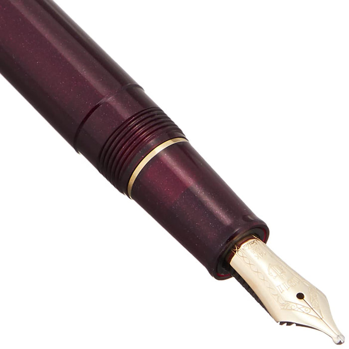 Sailor Fountain Pen Profit - Shining Red with Light Gold Trim Zoom Nib 11-1038-730