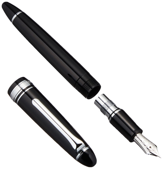 Sailor Fountain Pen - Extra Fine Profit Light with Silver Trim in Black 11-1039-120