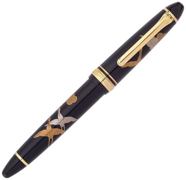 SAILOR Profit Fountain Pen 1911 S Maki-E Crane And Cloud Fp M 11-4010-420