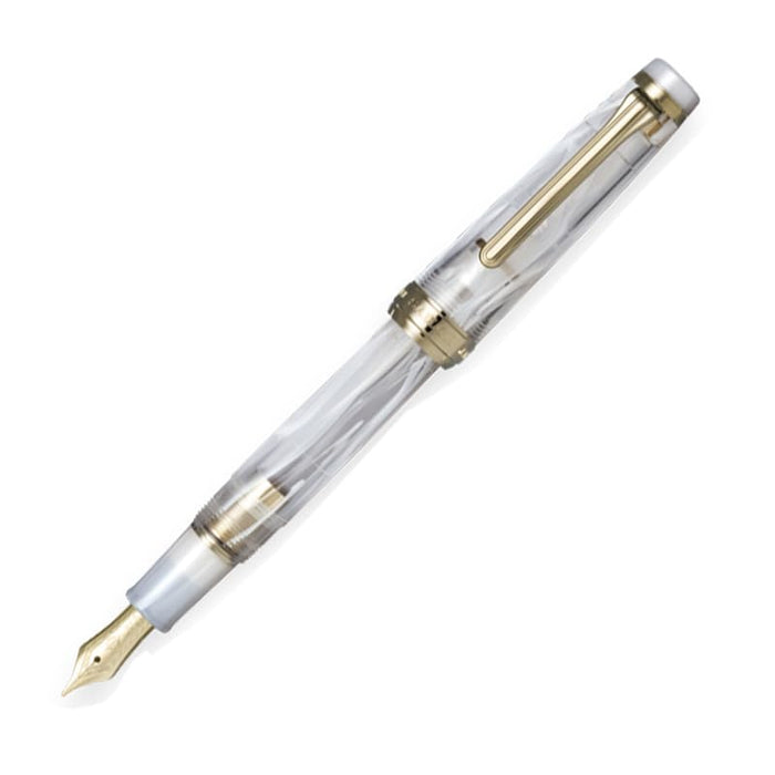 Sailor Fountain Pen Veilio Pearl White 21K Medium Bold GT 11-5045-610