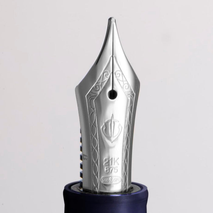 Sailor Medium Size Fountain Pen Veilio Violet 21K Ct Dual-Use Fine Point - 11-5046-250