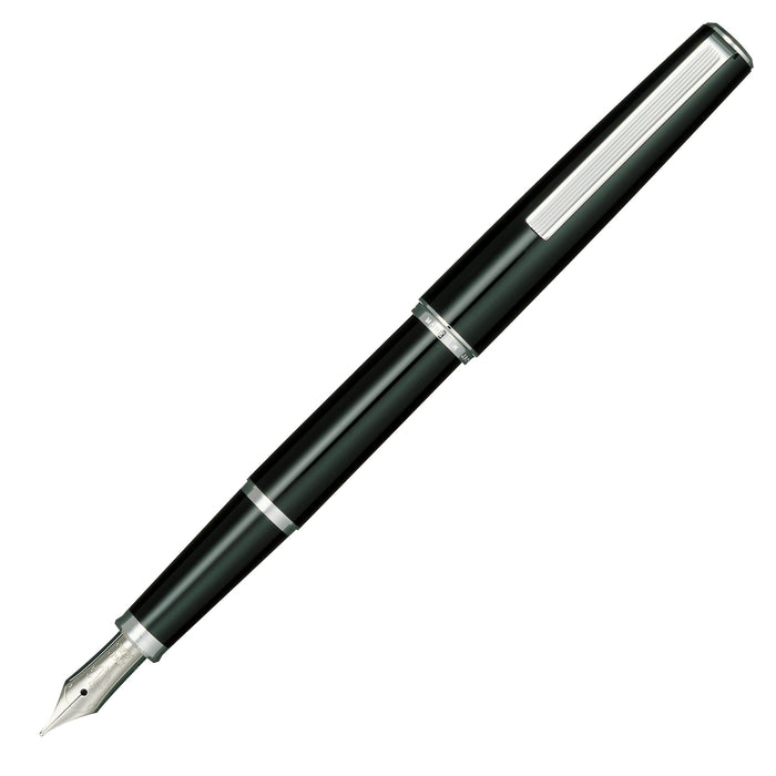 Sailor Fountain Pen Young Profit Silver Black Medium Point 11-0520-420