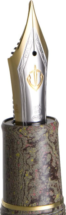 Sailor Fountain Pen Limited Edition 10-1811-317 Extra Large 21K Dual-Use MF Ebonite