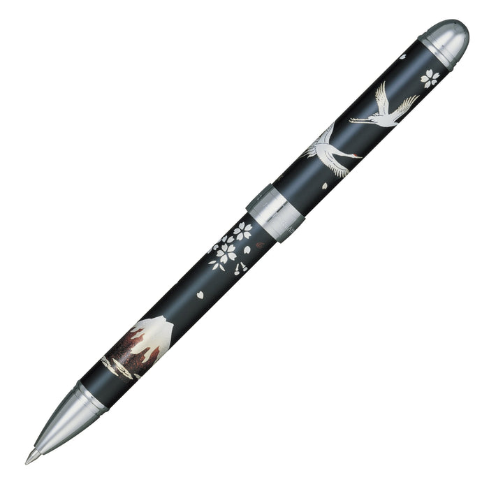 Sailor 多功能钢笔 优雅莳绘鹤图案 黑色 2 种颜色 16-0334-220