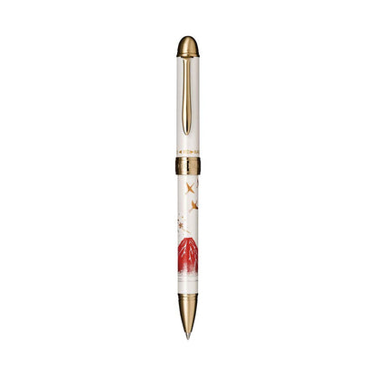 Sailor Makie Fuji White Elegant Composite Multi-Function Fountain Pen 16-0352-210