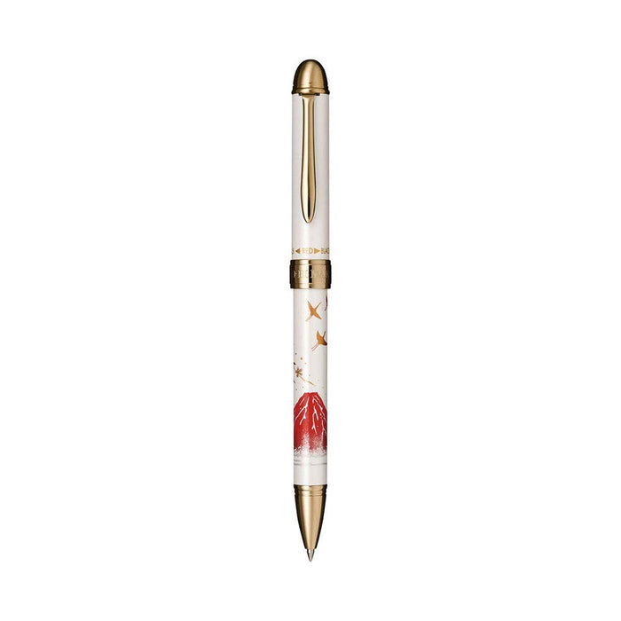 Sailor Makie Fuji White Elegant Composite Multi-Function Fountain Pen 16-0352-210