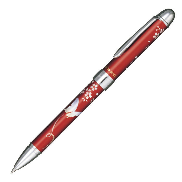 Sailor 钢笔 多功能 2 种颜色 典雅红莳绘蝴蝶 16-0333-230