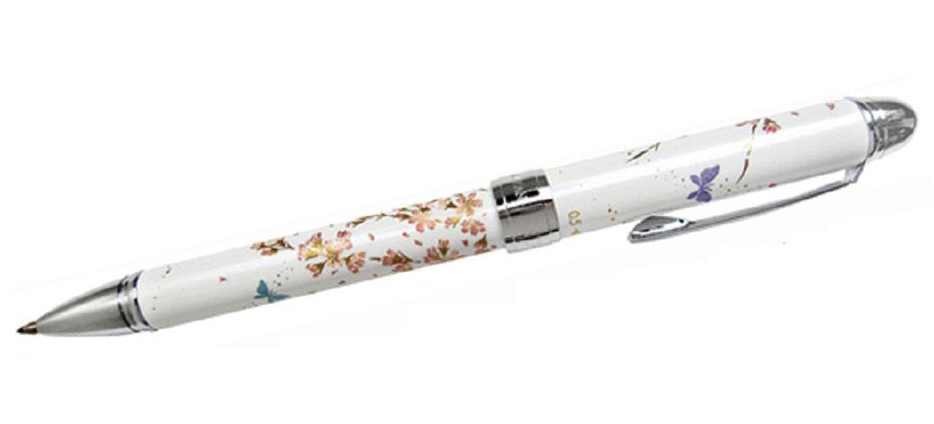 Sailor Fountain Pen - Multifunctional 2 Colors with Elegant Makie Weeping Cherry Blossom Design