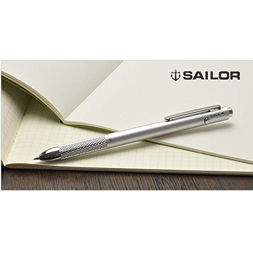 Sailor Multifunctional Fountain Pen 2-Ink Colors with Sharp Marchand Blue Pack 17-0119-140