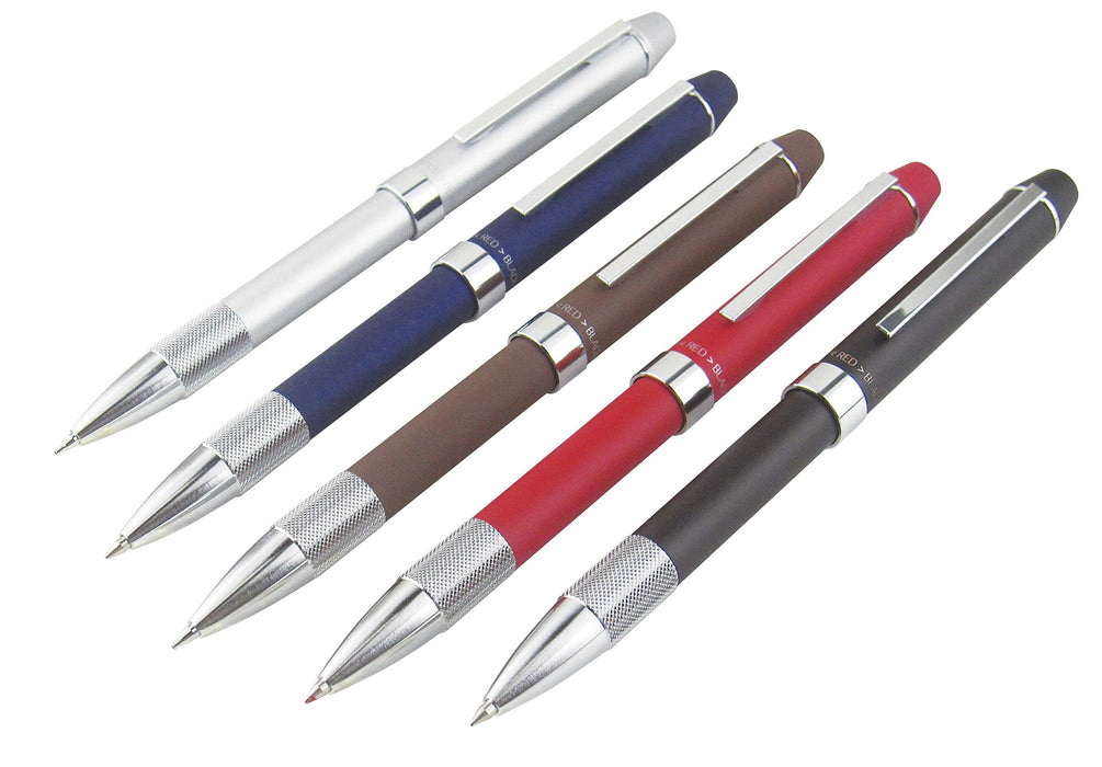 Sailor Fountain Pen Multifunctional 2 Colors with Sharp Metalino Fit Red 16-0219-230