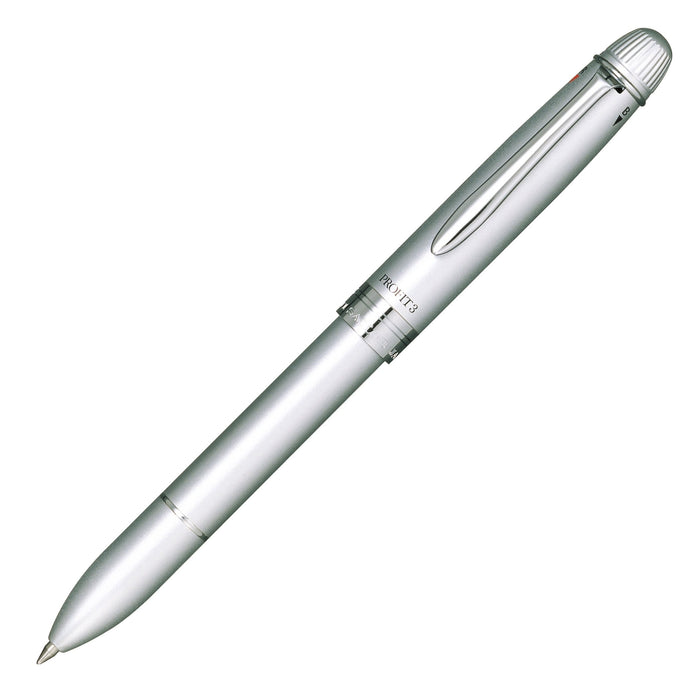 水手鋼筆 2 色多功能 Sharp Profit 3 銀色 16-0331-219