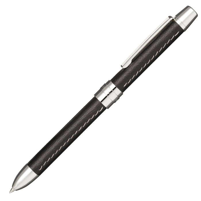 Sailor Fountain Pen Multifunctional 2 Colors and Sharp Refino L Cowhide Black
