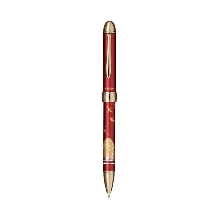 Sailor Fountain Pen Multifunctional Graceful Makie Fuji Red Model 16-0352-230