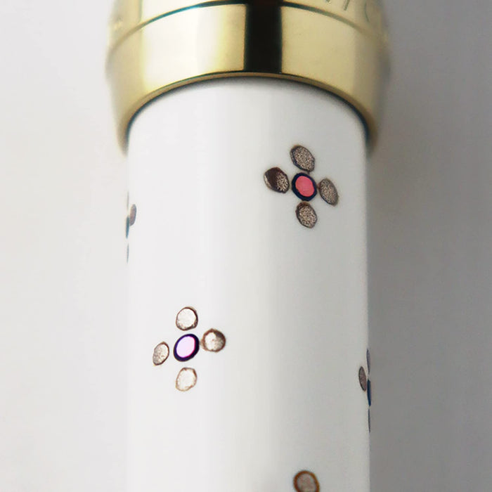 Sailor Fountain Pen Classic Ko Makie Bunbo Floret Dot 0.7mm Oil-Based Ballpoint Pen