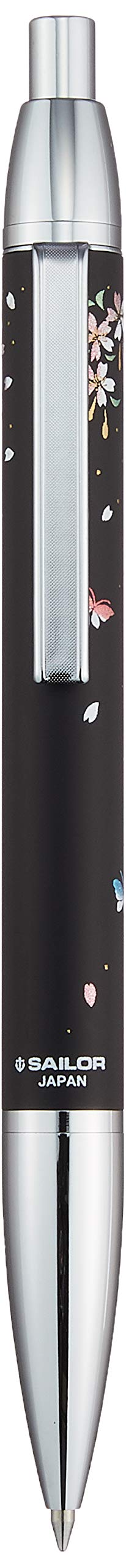 Sailor Graceful Makie Cherry Blossom and Butterfly Oil-Based Black Fountain Pen 16-0365-220