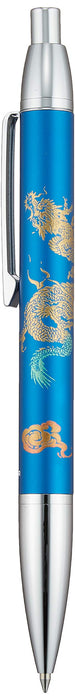 Sailor Fountain Pen - Graceful Makie Four Gods Seiryu Blue Oil-Based Ballpoint 16-0376-240
