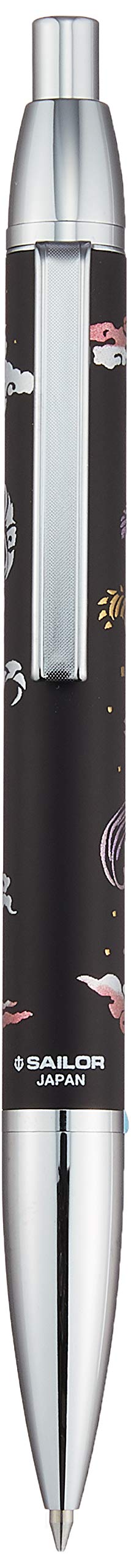 Sailor Fountain Pen Makie Shijin Genbu Black Oil-Based Ballpoint 16-0369-220