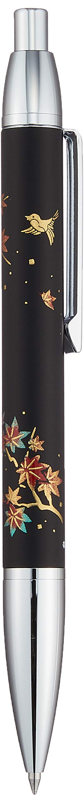 Sailor Fountain Pen with Graceful Makie Small Bird on Palm Design Black 16-0366-220