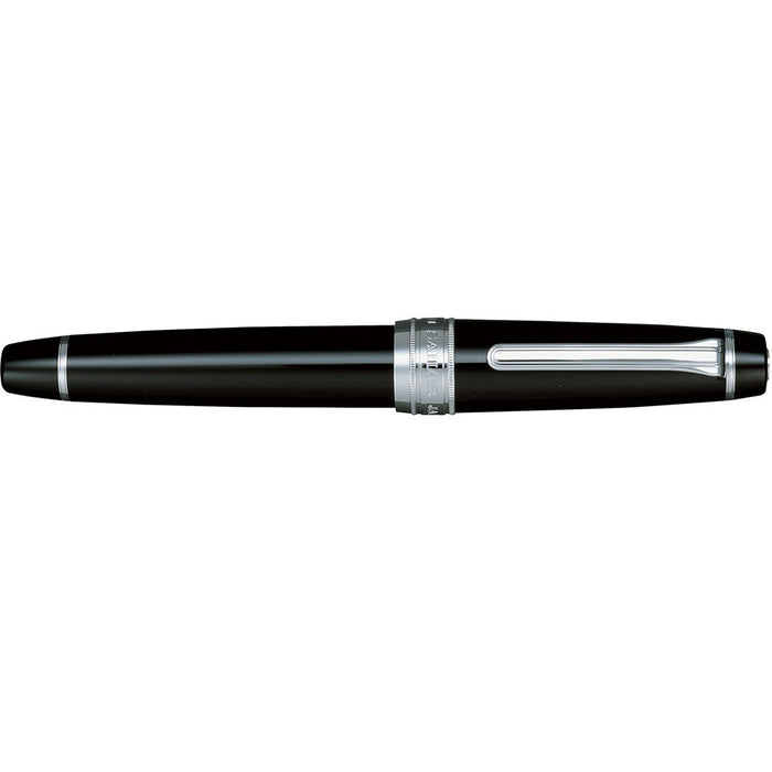 Sailor Professional Gear Silver Kop 21K M Medium Point Fountain Pen Black Ct Model