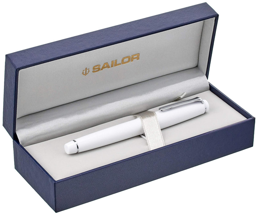 Sailor Professional Gear 细长银白色超细钢笔 11-1222-110