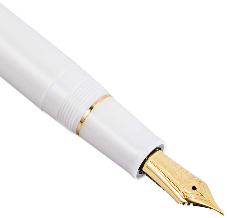 Sailor Profit 21 Fountain Pen - Extra Fine Tip in Classic White Model 11-2021-110