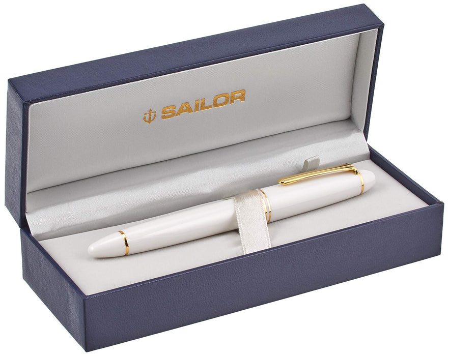 Sailor Profit 21 Fountain Pen - Extra Fine Tip in Classic White Model 11-2021-110