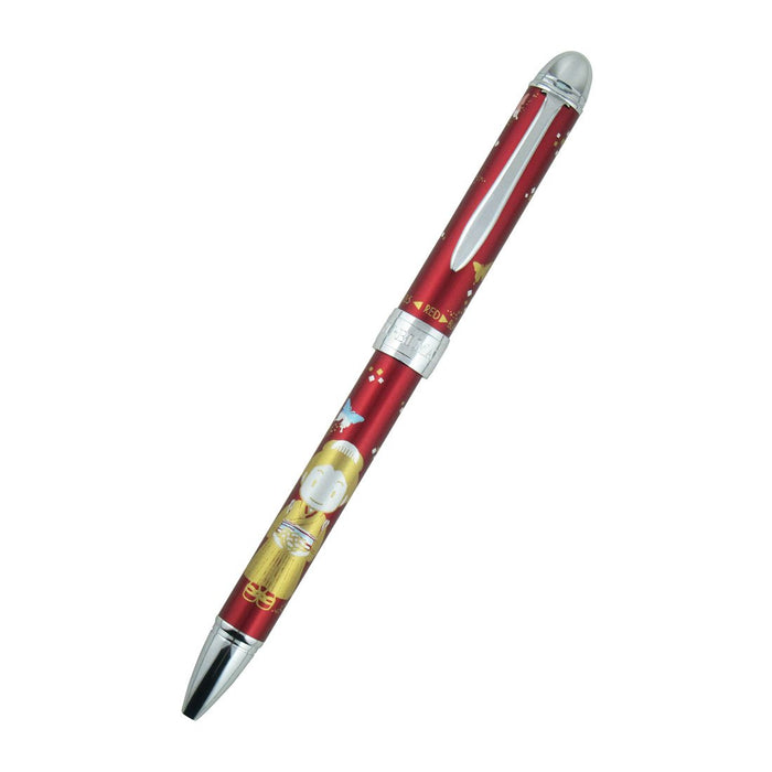 Sailor Yumi Makie Red Axis Fountain Pen - Tomioka Paper Mill Composite Writing Instrument