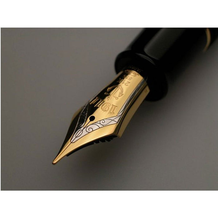 Sailor Fountain Pen Medium Point - King Profit Ebonite Model 117002420