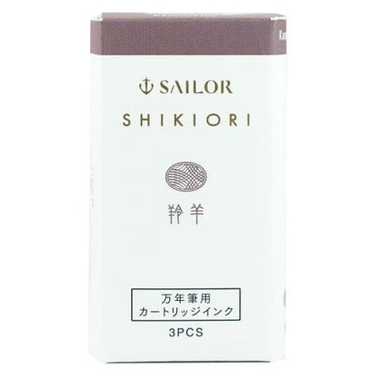 Sailor Fountain Pen Four Seasons Landscape Ink Cartridge 3-Pack Rengo 13-0350-232