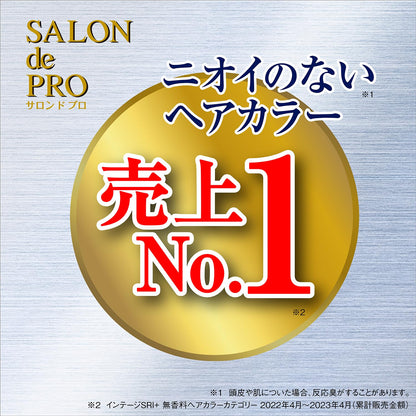 Salon De Pro Gray Hair Dye Fragrance-Free Speedy 5 Natural Brown for Men