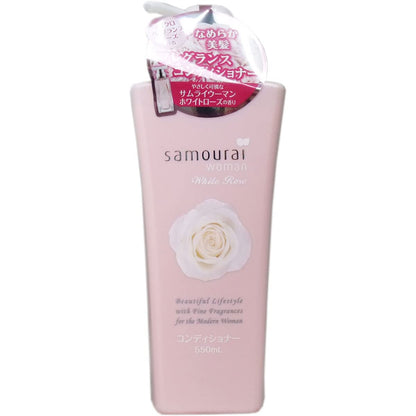 Samourai Woman White Rose Conditioner 550ml - Premium Hair Care Solution