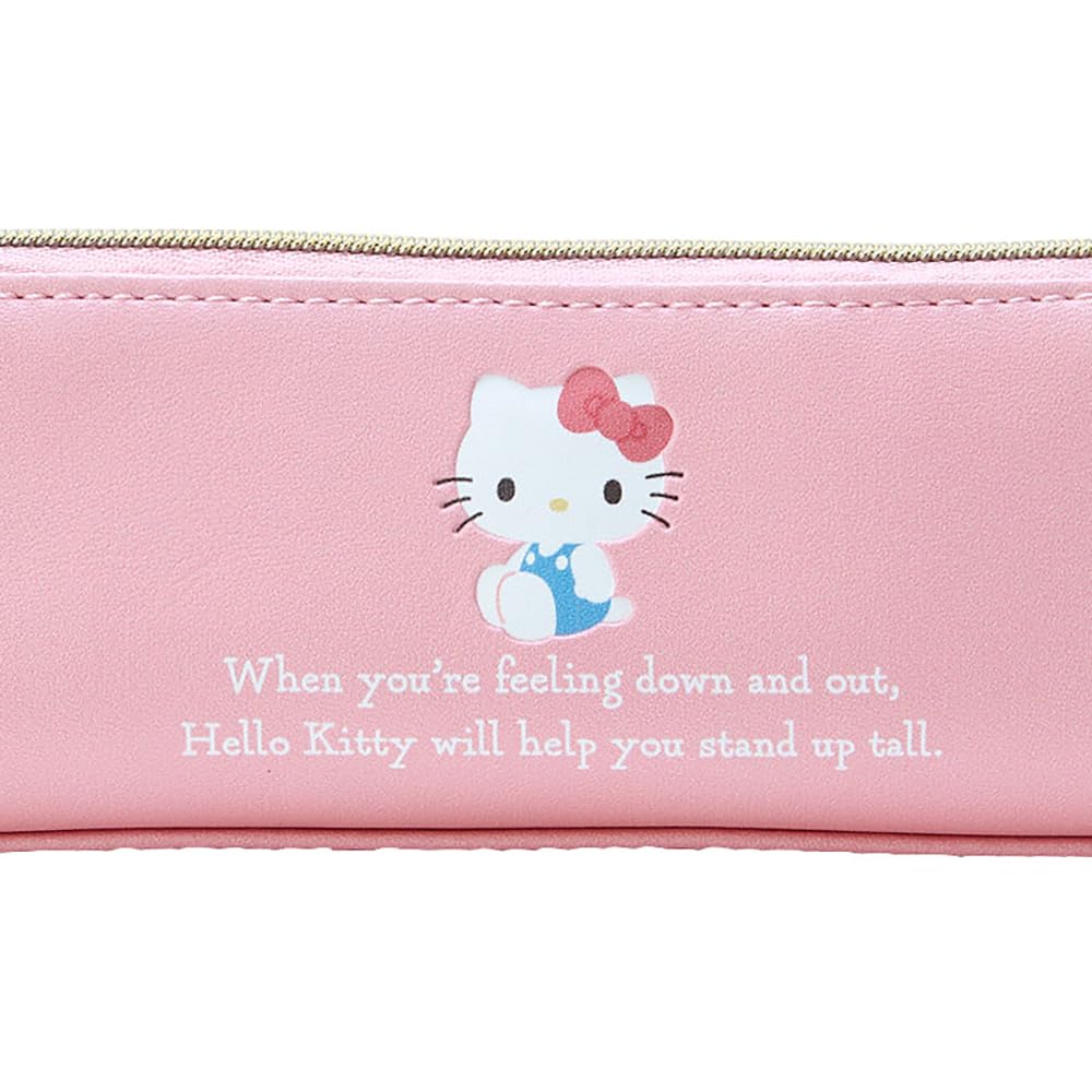 Sanrio Hello Kitty Slim Pen Case New Life Character Design Size 5 x 19 x 4.5 cm