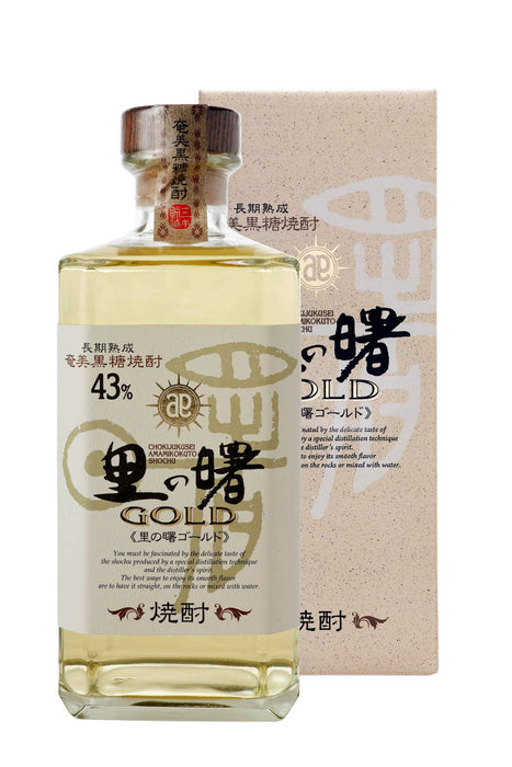 Shuzo Machida Sato No Akebono Gold Barrel Aged Kokuto Shochu 720ml Liquor