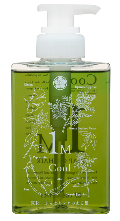 Of Cosmetics Soap Of Hair 1-M Peppermint Scalp Care Shampoo 265ml for Dandruff