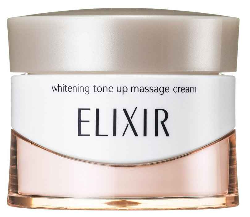 Shiseido Elixir White Tone Up Massage Cream 100g - 日本美白霜