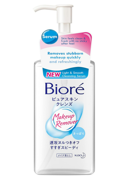 Biore Makeup Remover Pure Skin Watery Cleansing Oil 230ml - Light Cleansing Oil