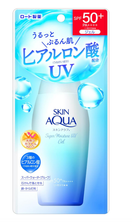 Protector solar en gel superhidratante Skin Aqua [botella] SPF 50 + / PA ++++ (110g)